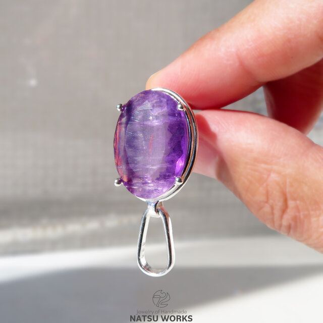アメジスト ブローチ / Amethyst Silver Brooch | iichi 日々の暮らし