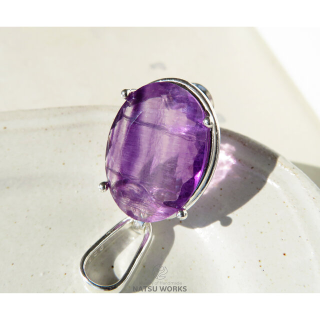 アメジスト ブローチ / Amethyst Silver Brooch | iichi 日々の暮らし
