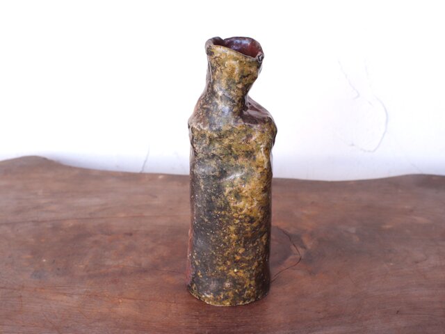 備前焼 花入れ(手びねり) h3-129 | iichi 日々の暮らしを