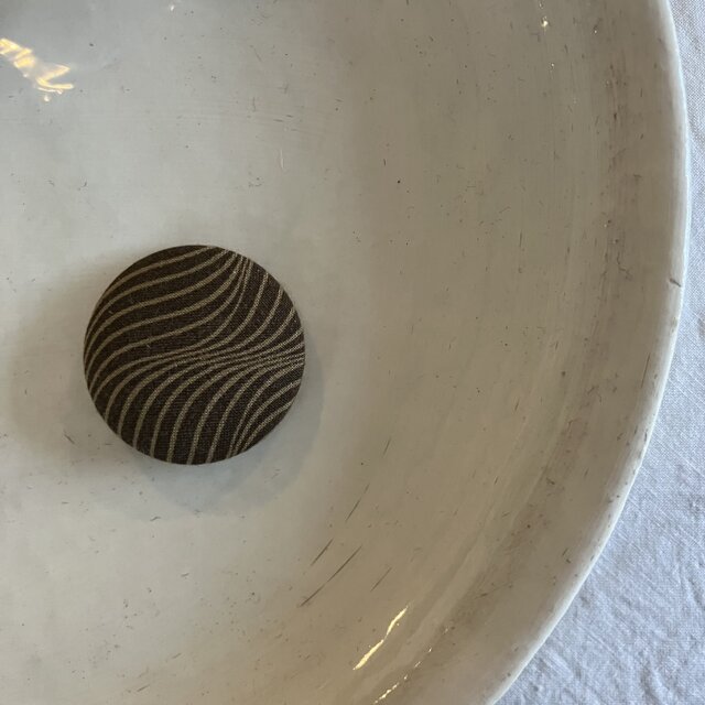 北欧模様のくるみボタン(022)