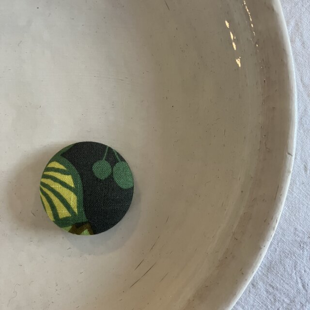 北欧模様のくるみボタン(031)