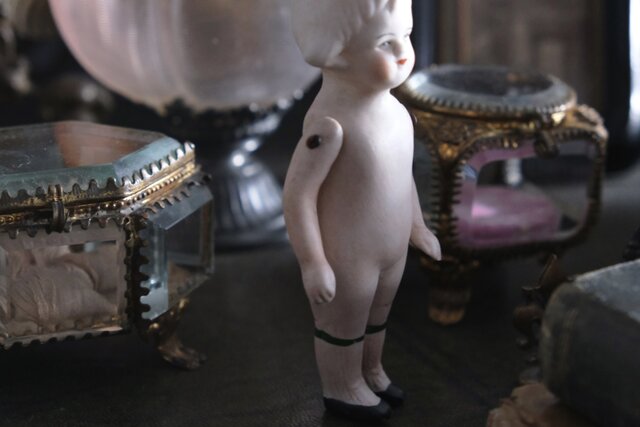 ミニョネット オールビスクドール h11cm ドイツ アンティーク 0502029