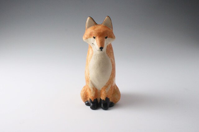 動物の陶置物＜キツネ＞ | iichi 日々の暮らしを心地よくする