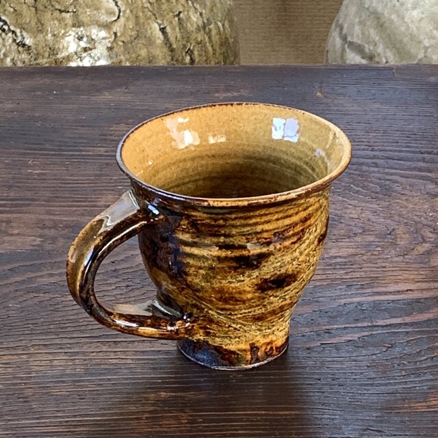 鬼板掻落しマグカップ（シリーズNo03／４連作）