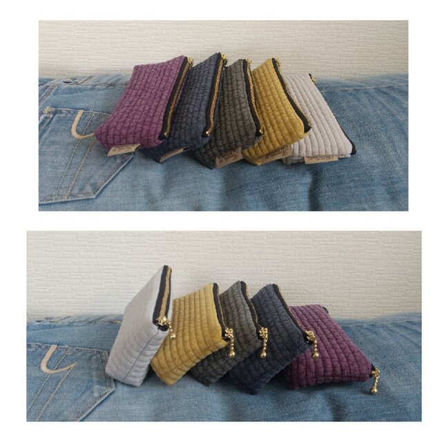 ヌビ眼鏡ケース ファスナーポーチ | iichi 日々の暮らしを心地よくする