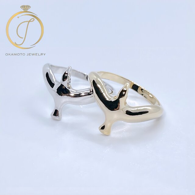 カモメリング (ピンキーリング可)