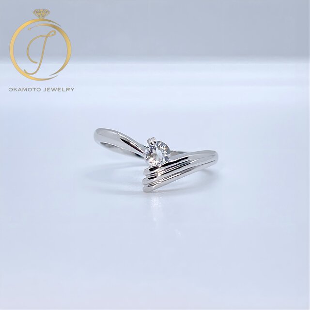 Feather ring.(ピンキーリング可)