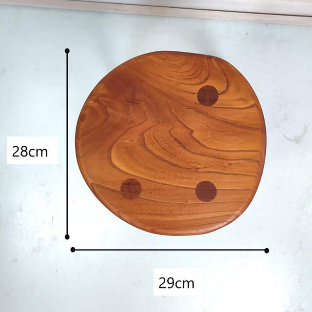 ケヤキの一枚板スツール NO.14 ☆一点物☆ | iichi 日々の暮らしを