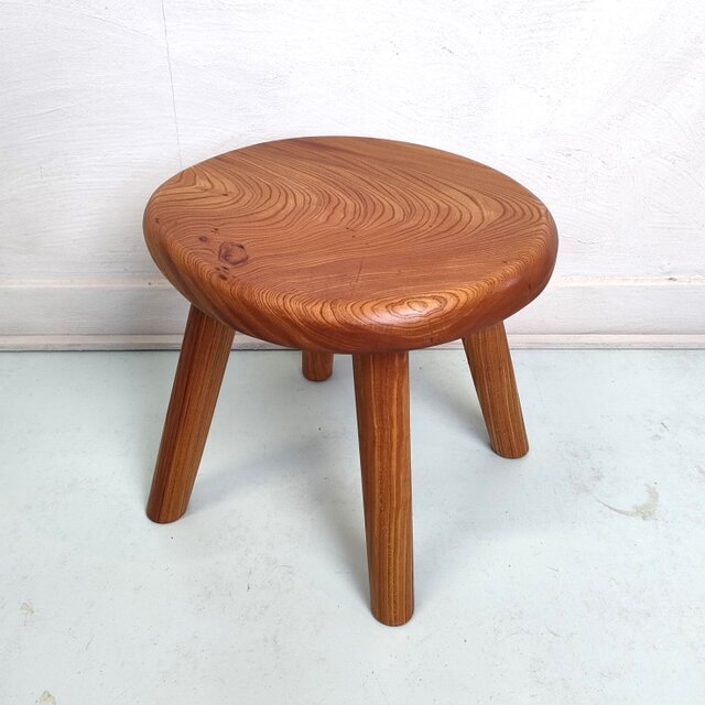 ケヤキの一枚板ミニテーブル　no.05　☆一点物☆