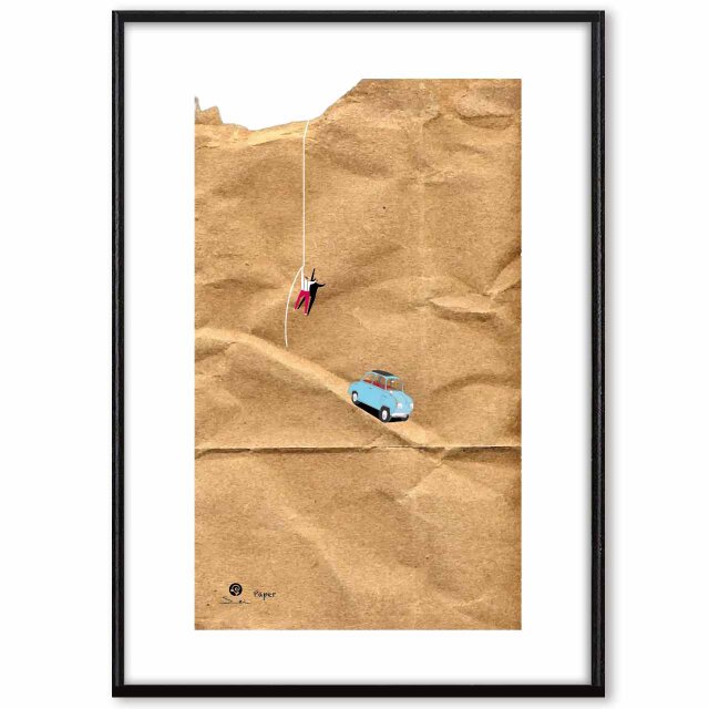 Paper  クルマ　送料無料　個性が見つかるseiのサイト　イラスト　アート　ポスター　アートポスター　A4〜A0　　3370