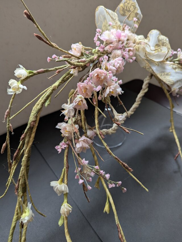 インテリアｶﾞｰﾗﾝﾄﾞ 八重桜とカスミ K1