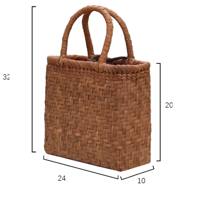 山葡萄 蔓 ハンドバッグ かご 籠 網代編み トートバッグ 着服 山葡萄