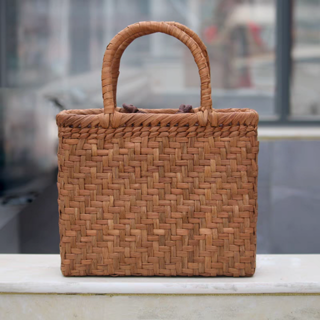 山葡萄 蔓 ハンドバッグ かご 籠 網代編み トートバッグ 着服 山葡萄