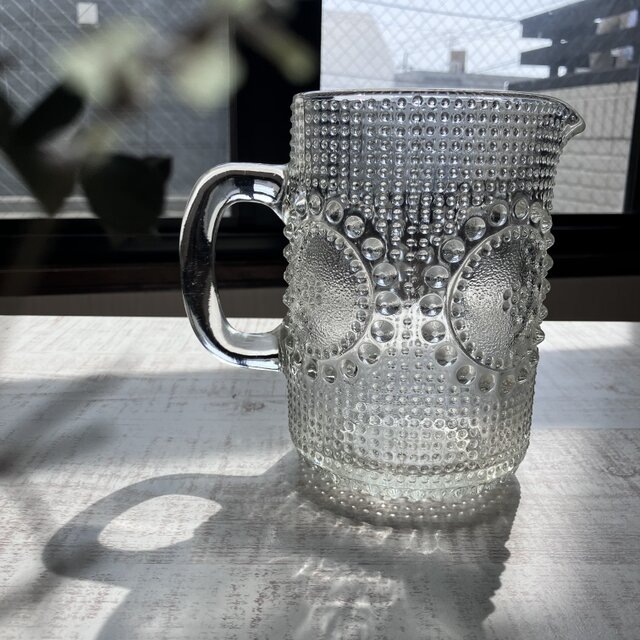 北欧＊水滴のような北欧の水差し／リーヒマエンラシ／グラッポニア