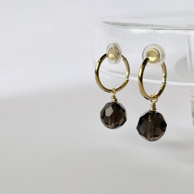 スモーキ―クォ―ツ (多面体カット) 【公式通販】