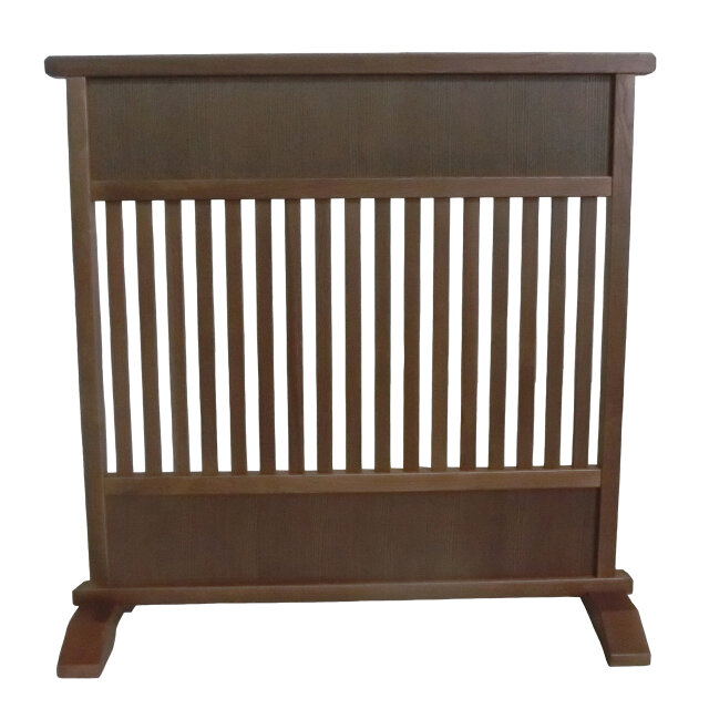 衝立間仕切り　和風スダレ調衝立　天然竹ヒゴタペストリー調間仕切り　１台限定 楽天市場】衝立 竹すだれ衝立 市松柄 3連 高さ135cm （ 送料無料