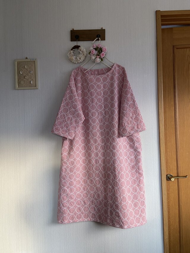 ミナペルホネタンバリン風ワンピース