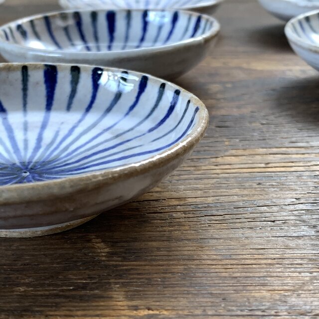 そば薬味皿｜粉引十草（麦藁手）｜蕎麦の時間に寄り添う小皿 | iichi