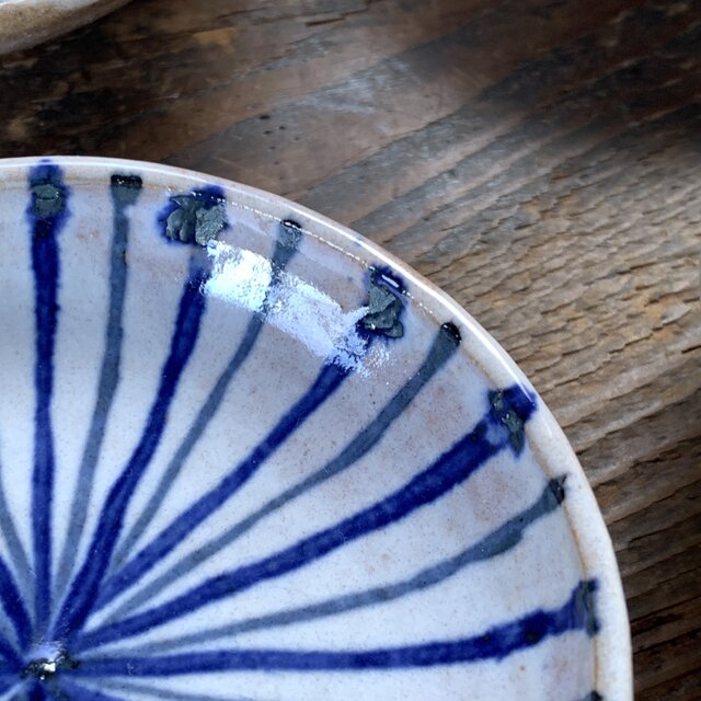 そば薬味皿｜粉引十草（麦藁手）｜蕎麦の時間に寄り添う小皿 | iichi