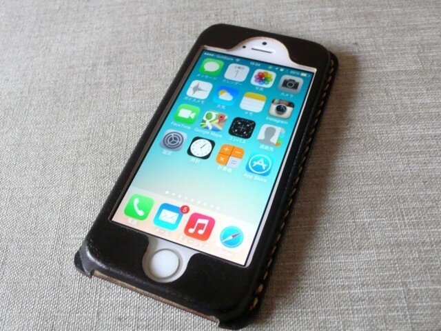 【受注制作】iPhoneケース《5/5S/SE専用》|チョコの画像1枚目