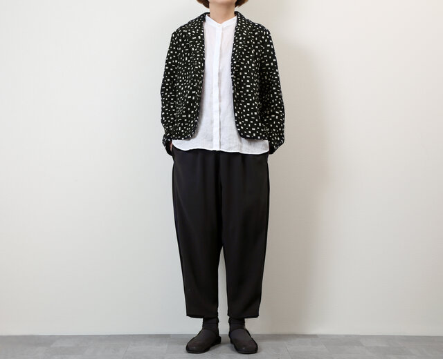 ジョーゼットのバルーンパンツ アイティ aity ジョーゼットバルーンパンツ （パープル
