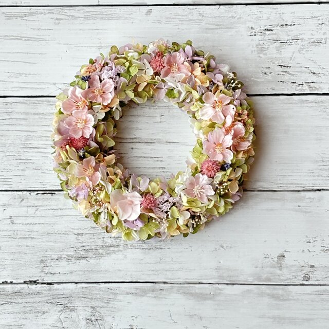 春満開！桜の季節のリース | iichi 日々の暮らしを心地よくする