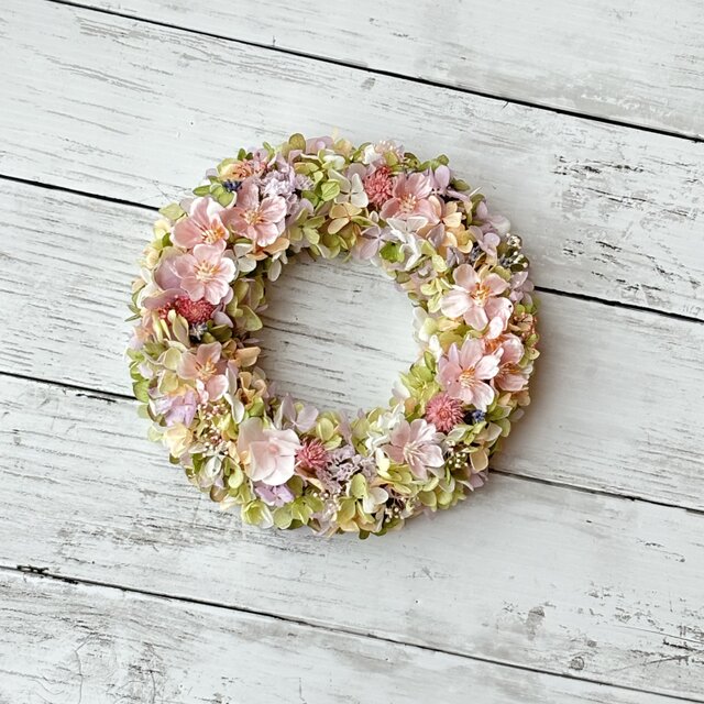 春満開！桜の季節のリース | iichi 日々の暮らしを心地よくする