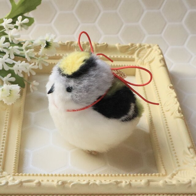 【再販】ちいさなぬいぐるみ　キクイタダキ