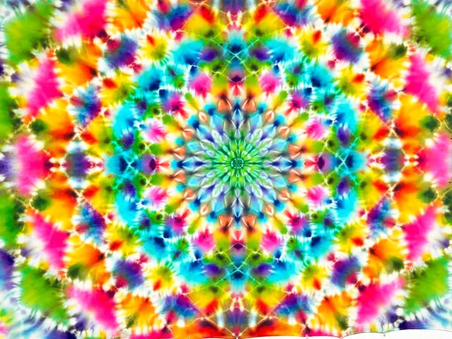 夏セール！【一点物】手描き 曼荼羅バティック　タペストリー 夏セール！【一点物】手描き 曼荼羅バティック タペストリー