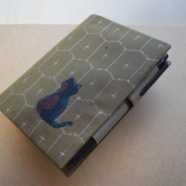 ★猫デザイン★ほぼ日手帳オリジナル（A6)用カバー to005n