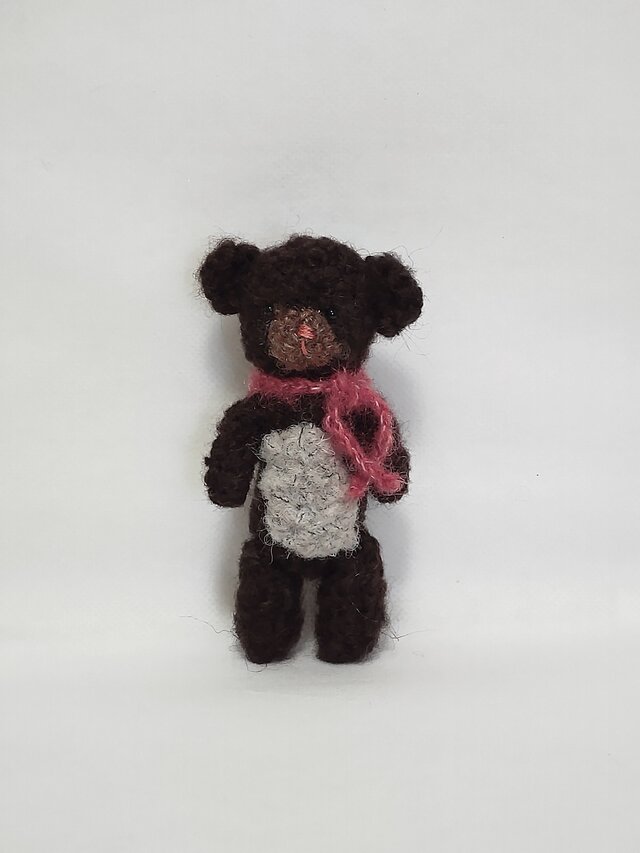 小さな小さなベア (あみぐるみ)