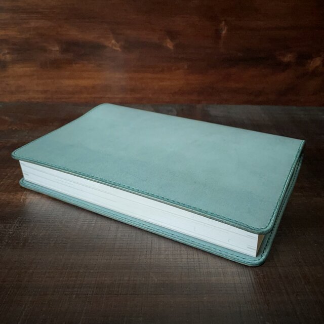 《A5判サイズ》レザーブックカバー（Agave）