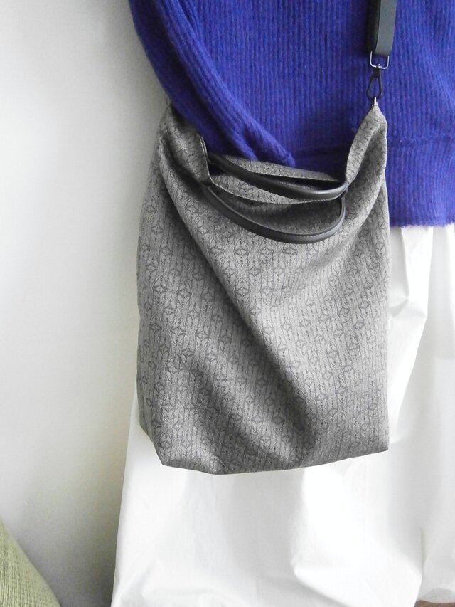 RayonCotton 大きめBag+pouch