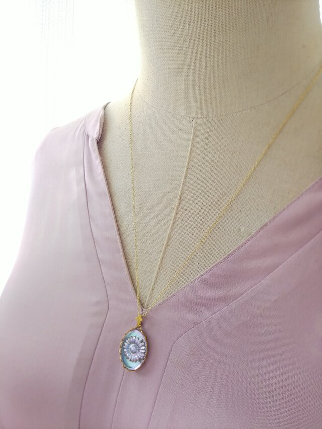 ヴィンテージ ヴィトレイルライト Daisy（18×13㎜)フルール・ド・リス