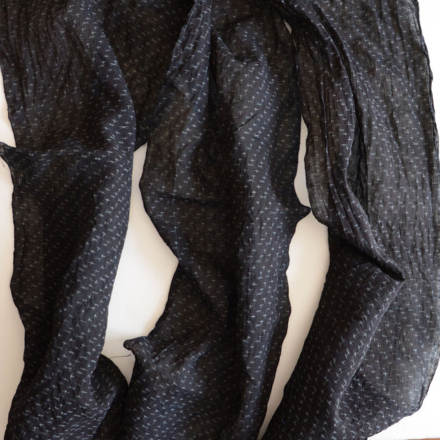 【絣の麻古布端切れ3枚セット】リメイク素材 ジャパンヴィンテージ ファブリック テキスタイル ハンドメイド 生地