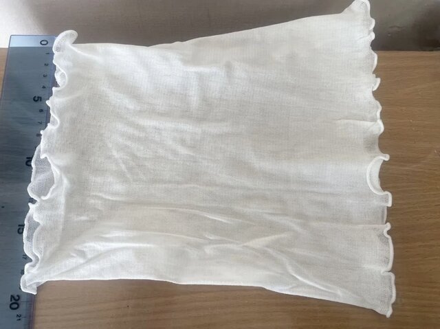 ネックカバー❣️ハンドメイド 綿100%ホワイトレース手作りネックウォーマー日焼け止めにお