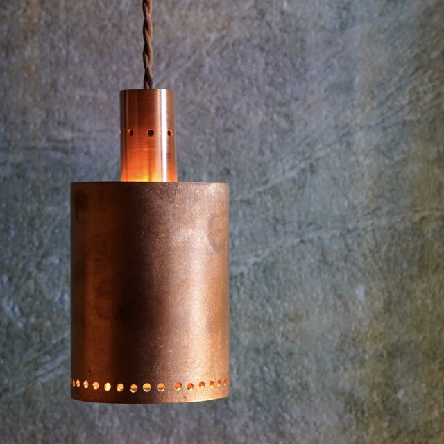 環-tamaki-L 【銅のペンダントライト】