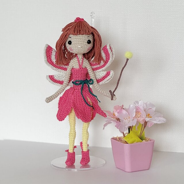 あみぐるみ・妖精 Flower Fairy | iichi 日々の暮らしを心地よくする