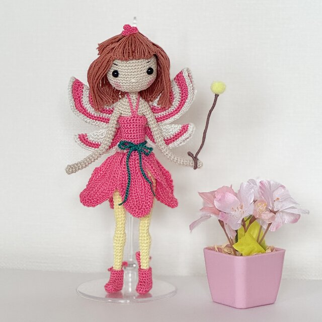 あみぐるみ・妖精 Flower Fairy | iichi 日々の暮らしを心地よくする