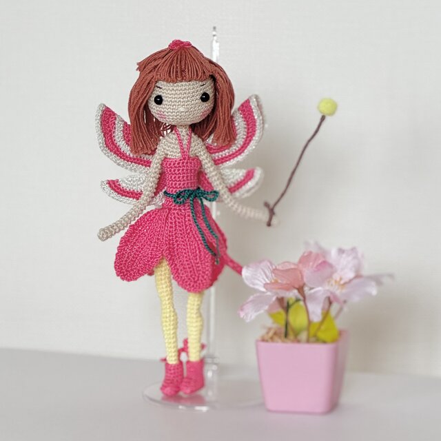 あみぐるみ・妖精 Flower Fairy | iichi 日々の暮らしを心地よくする