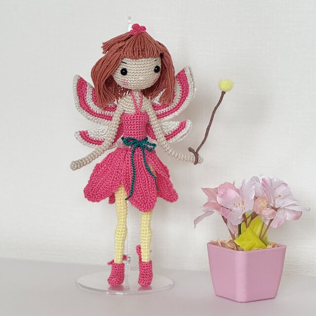 あみぐるみ・妖精 Flower Fairy | iichi 日々の暮らしを心地よくする