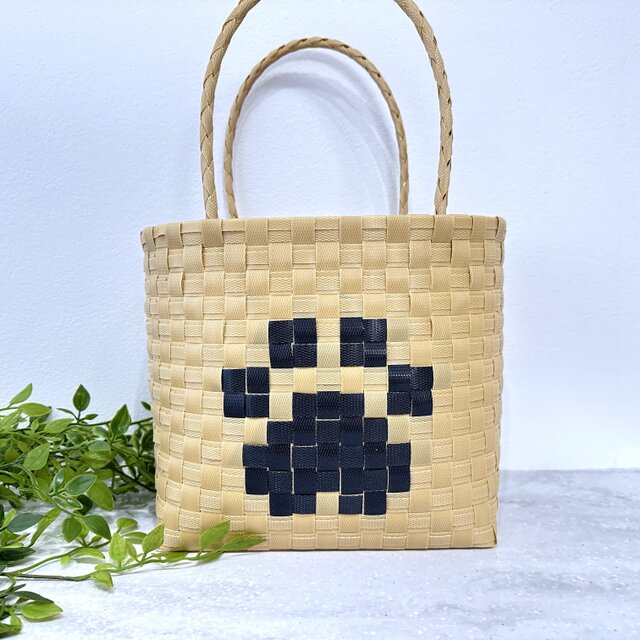 黒柴 柴犬 豆柴☆プラカゴ☆お散歩バッグ 温泉バッグ エコバッグ PP