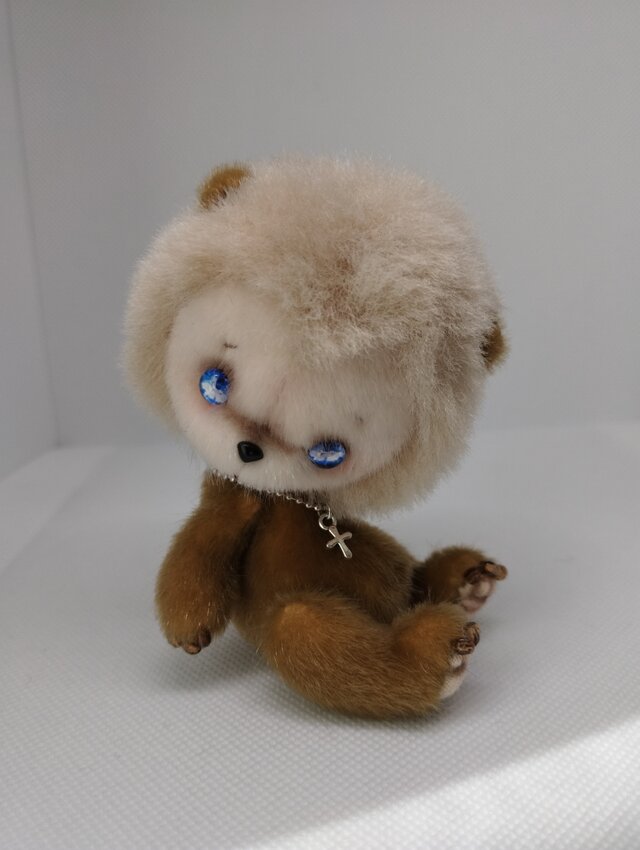 ぬいぐるみ☆くまのFolletta☆ライトブラウン