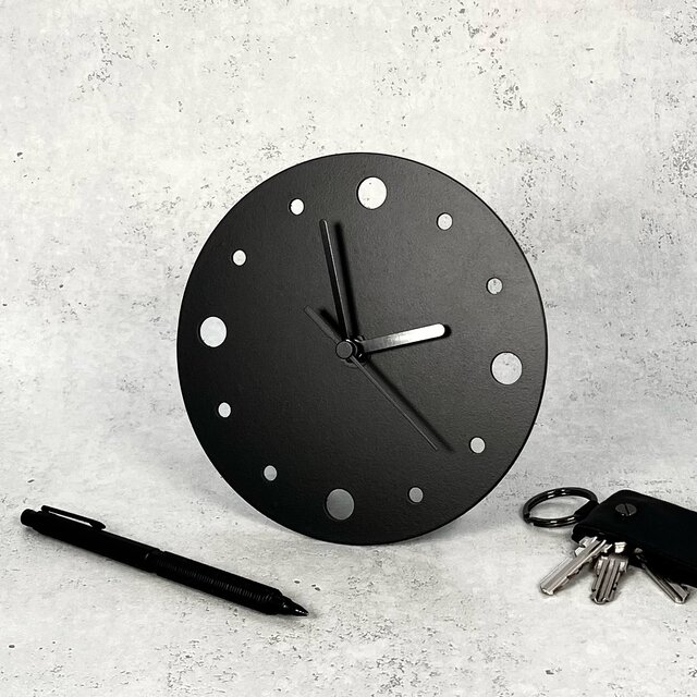 鉄の置き時計】アイアン雑貨 アイアンインテリア アイアン家具 時計