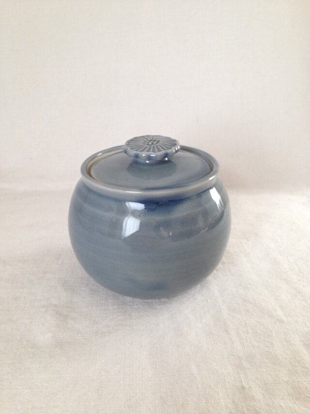 花蓋物(ブルーグレー)