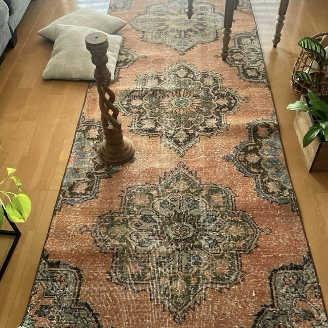 一点物ビンテージラグ（トルコ、アナトリア）オリエンタル模様169 x 263cm 一点物ビンテージラグ（トルコ、アナトリア）オリエンタル模様