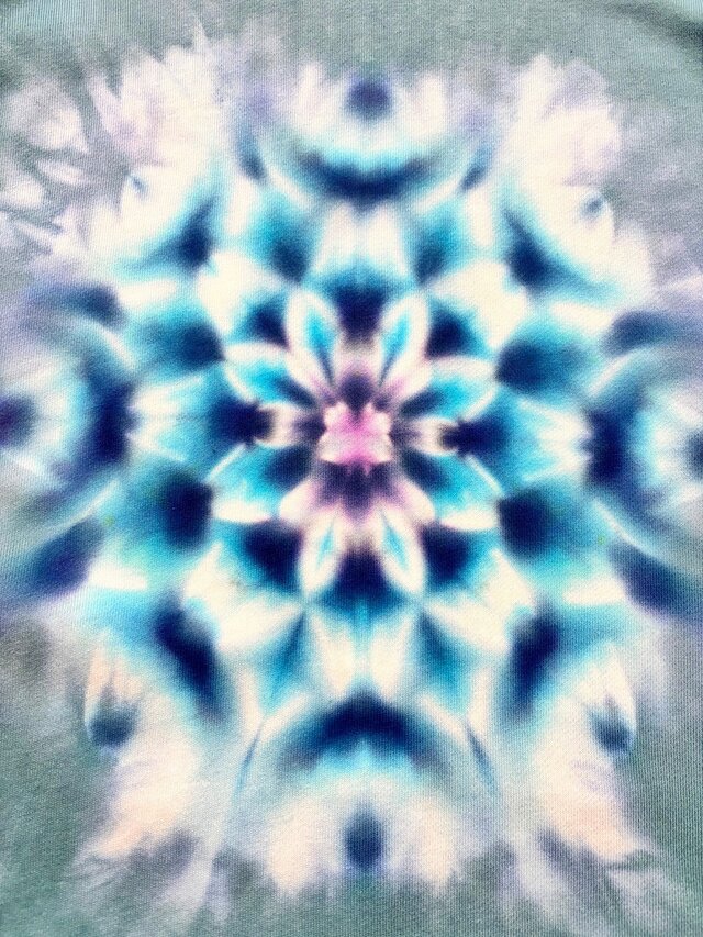 love ear art 限定ジップフーディパーカー XL タイダイ セール】タイダイ染めZIP UPパーカー / 長袖 / ジップアップ