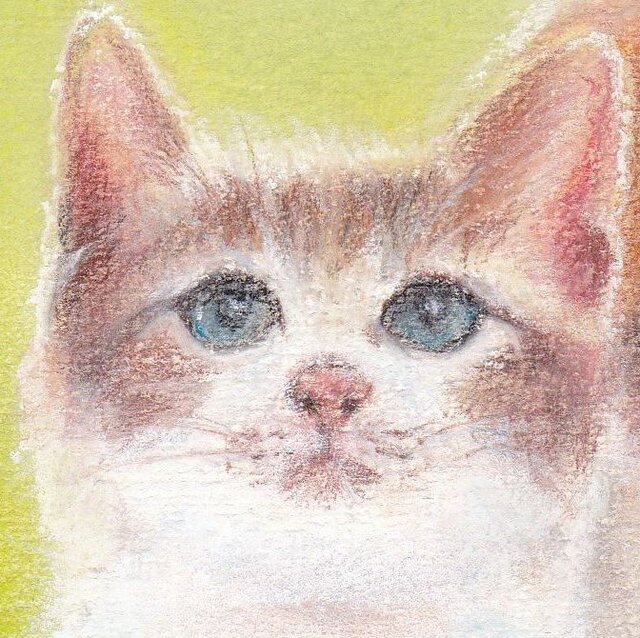 値頃 【原画】Animal-eyes『パンダ』(パステル画) 絵画 - 絵画
