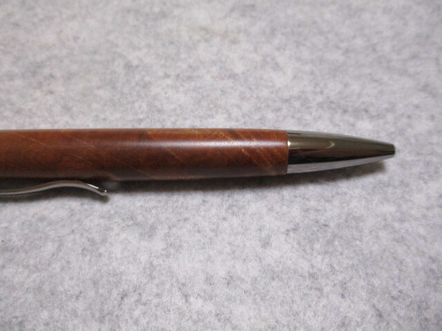 タブノキ 金蘭杢 キヌカオイル仕上げ 回転式ロングパトリオット