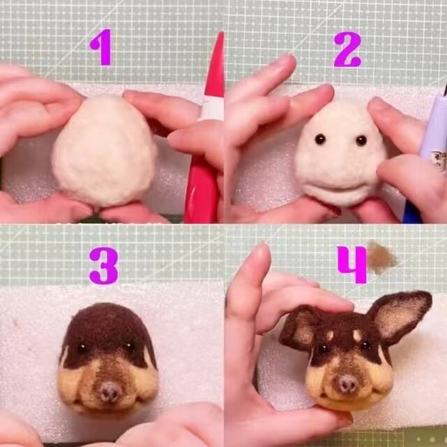 三毛猫 うちの子 羊毛フェルト｜オーダーメイド | iichi 日々の暮らし